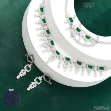 سرویس نقره زنانه نگین کریستال کد 71807