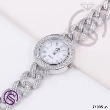 ساعت نقره زنانه مدل کارتیه کد 71905