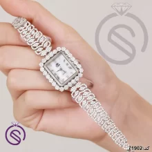 ساعت نقره زنانه کد 71902