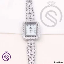 ساعت نقره زنانه کد 71902