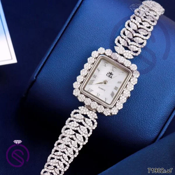 ساعت نقره زنانه کد 71902