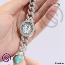 ساعت نقره زنانه مدل کارتیر کد 71904