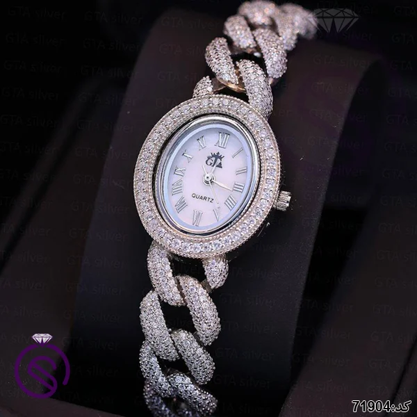 ساعت نقره زنانه مدل کارتیر کد 71904