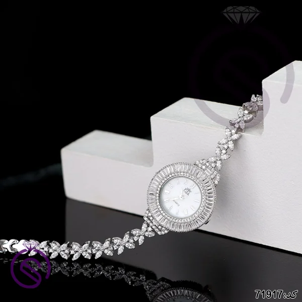 ساعت نقره زنانه کد 71917