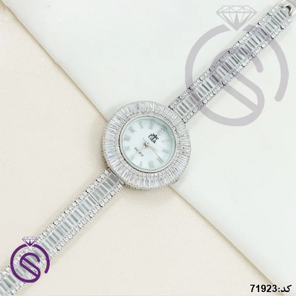 ساعت نقره زنانه کد 71923