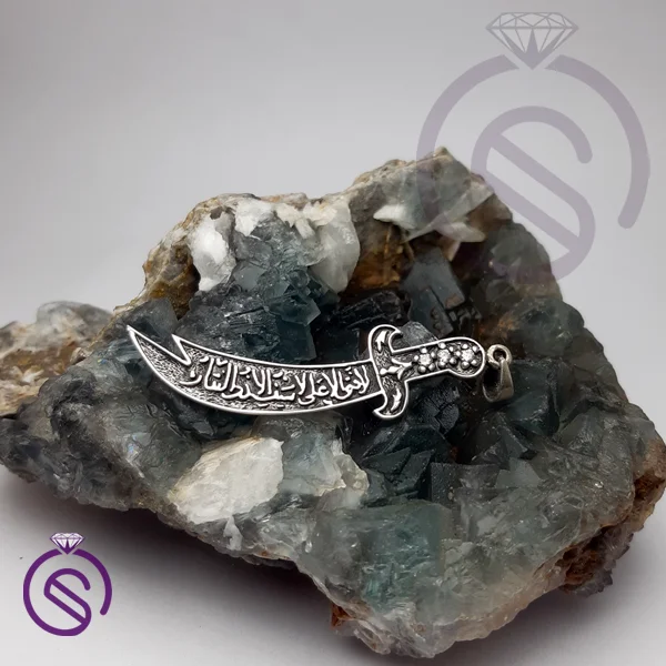 گردنبند ذوالفقار علی سیاه قلم